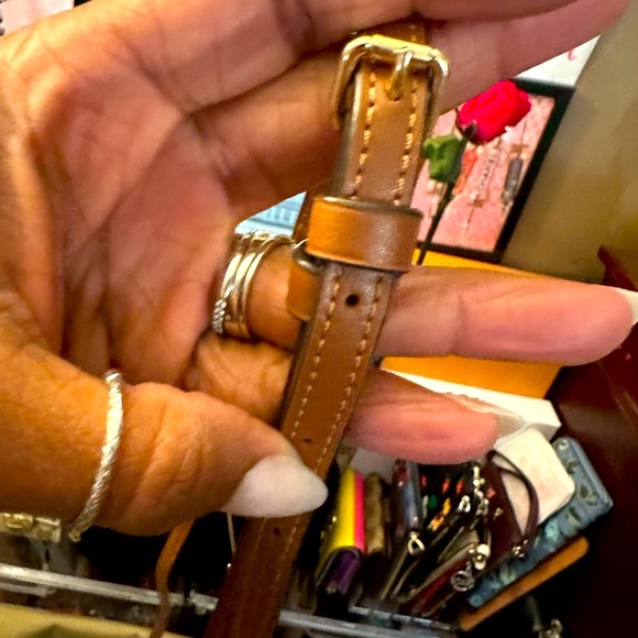 🎁⭐️Coach Signature Brown and Pink Crossbody Bag with Playful Print - Picture 7 of 14